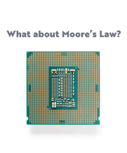 What is the difference between Wright’s Law and Moore’s Law?